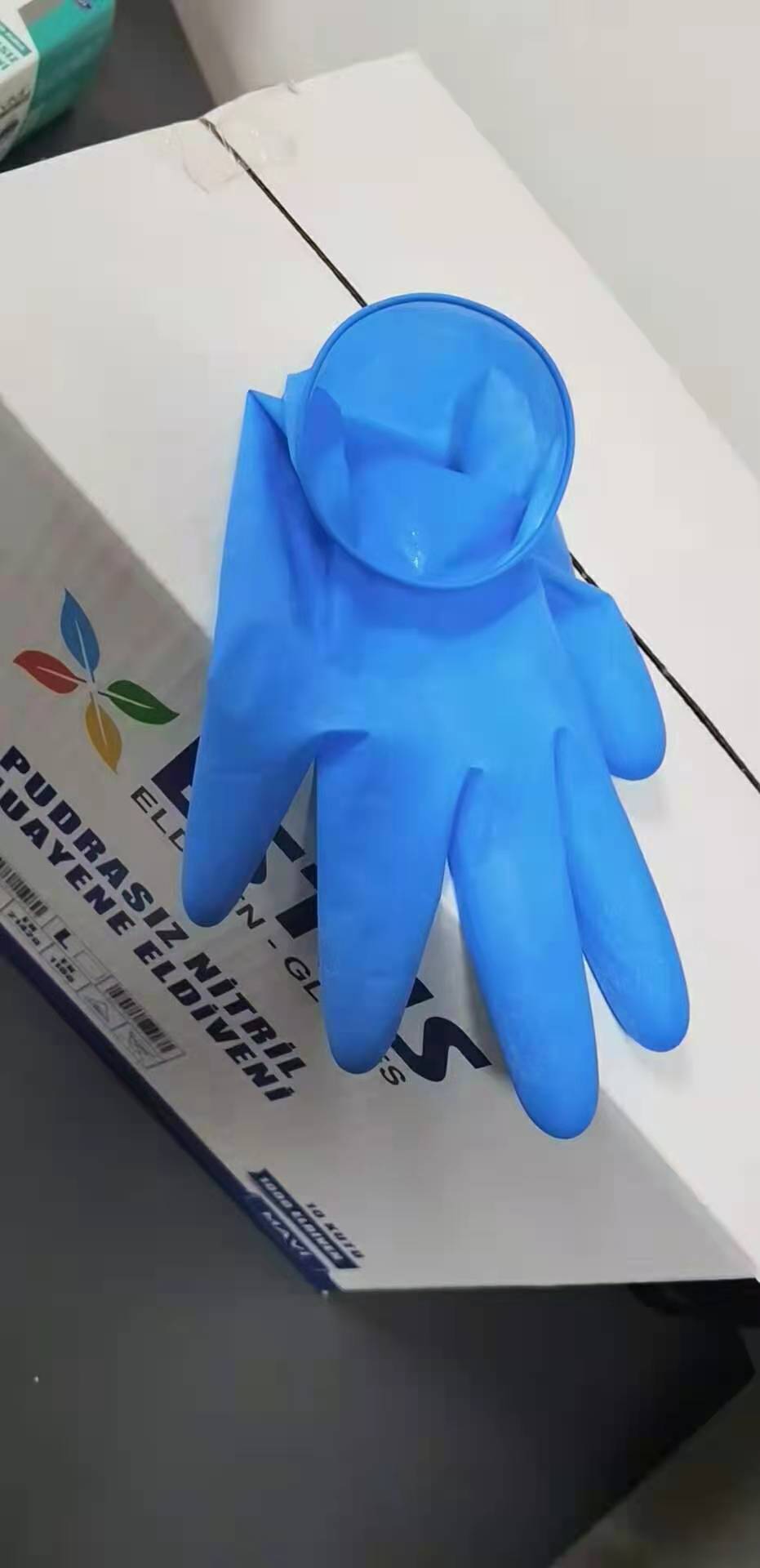 Línea de producción de guantes de nitrilo