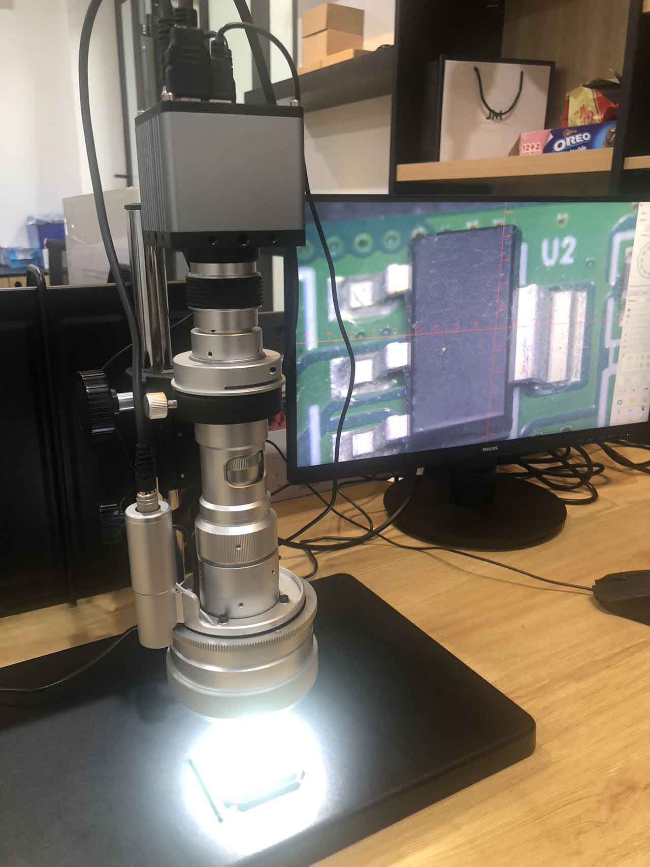 Microscopio electrónico 3d