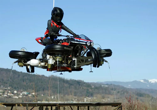 ¡¡¡Las motocicletas voladoras para uso aéreo y terrestre ya están a la venta!!!