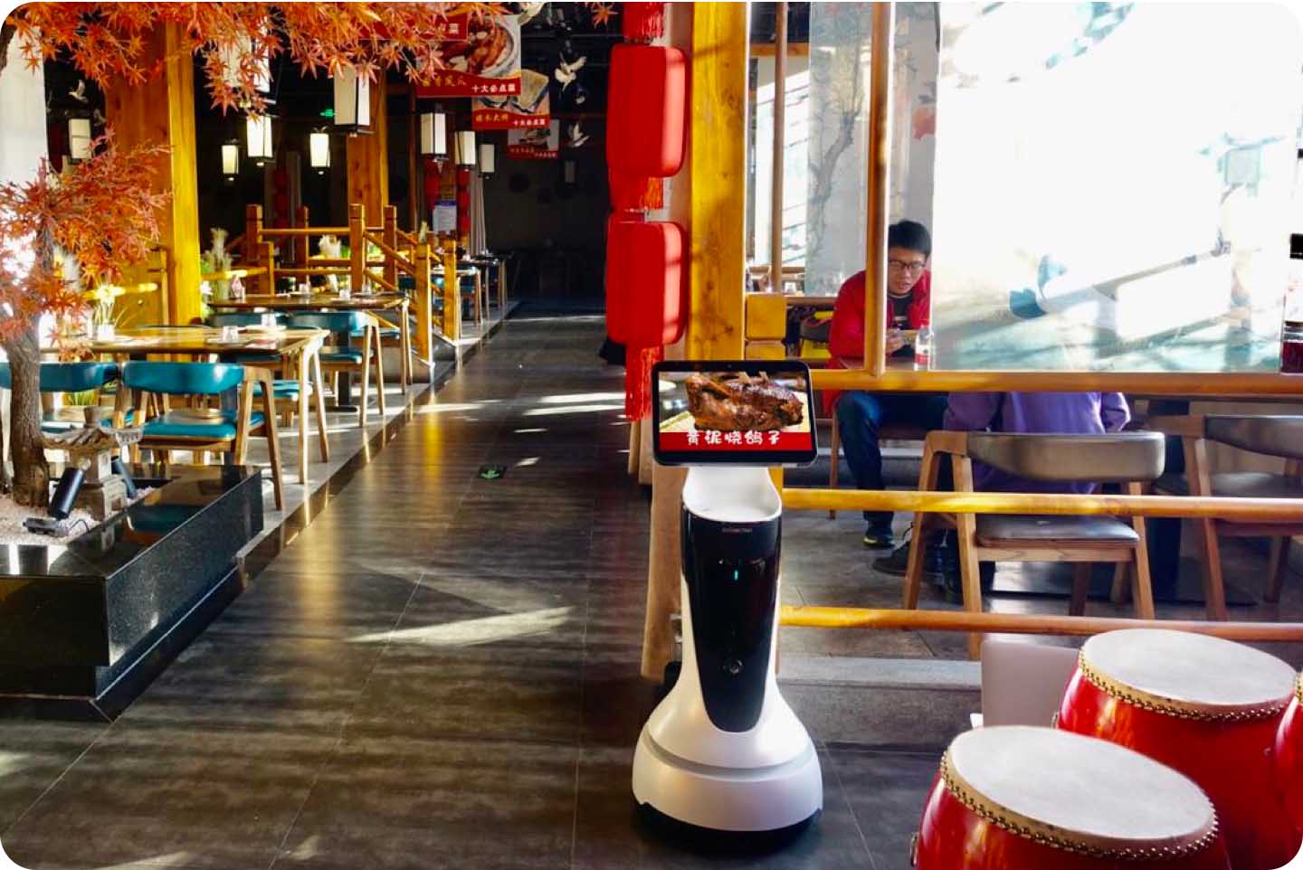 Robot de recepción con IA