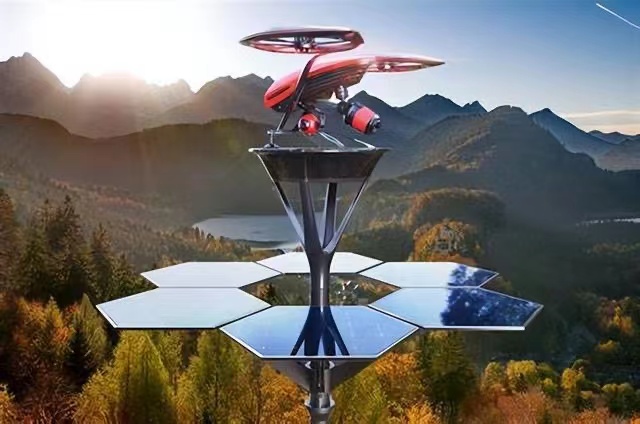 dron solar
