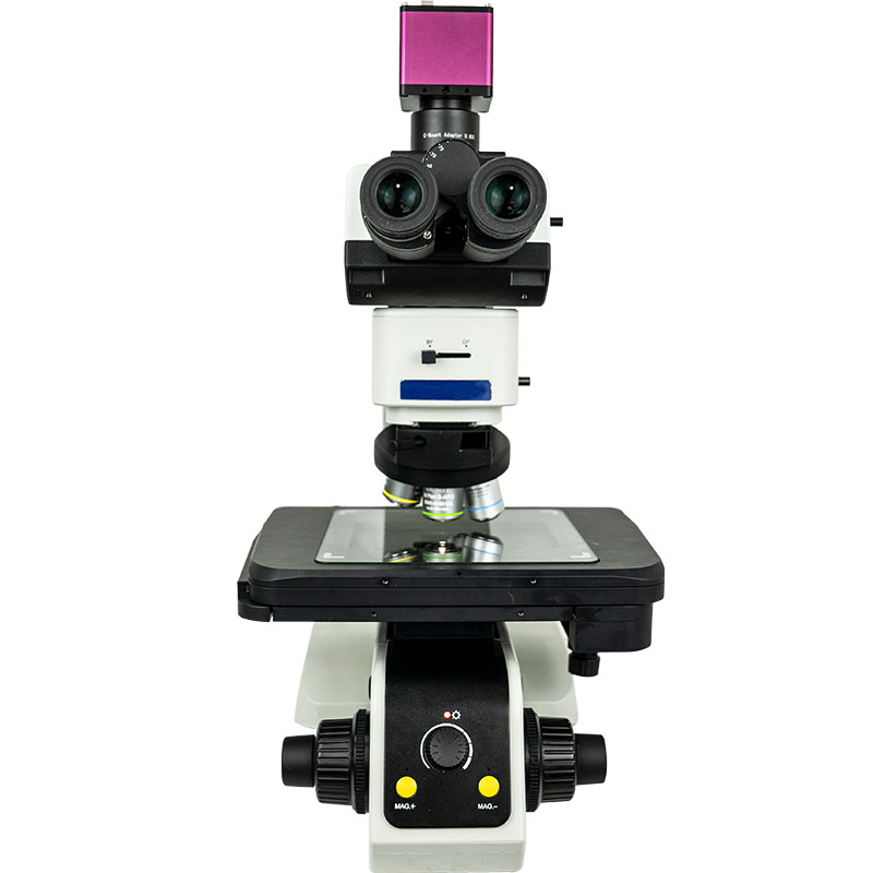 Microscopio metalográfico electrónico