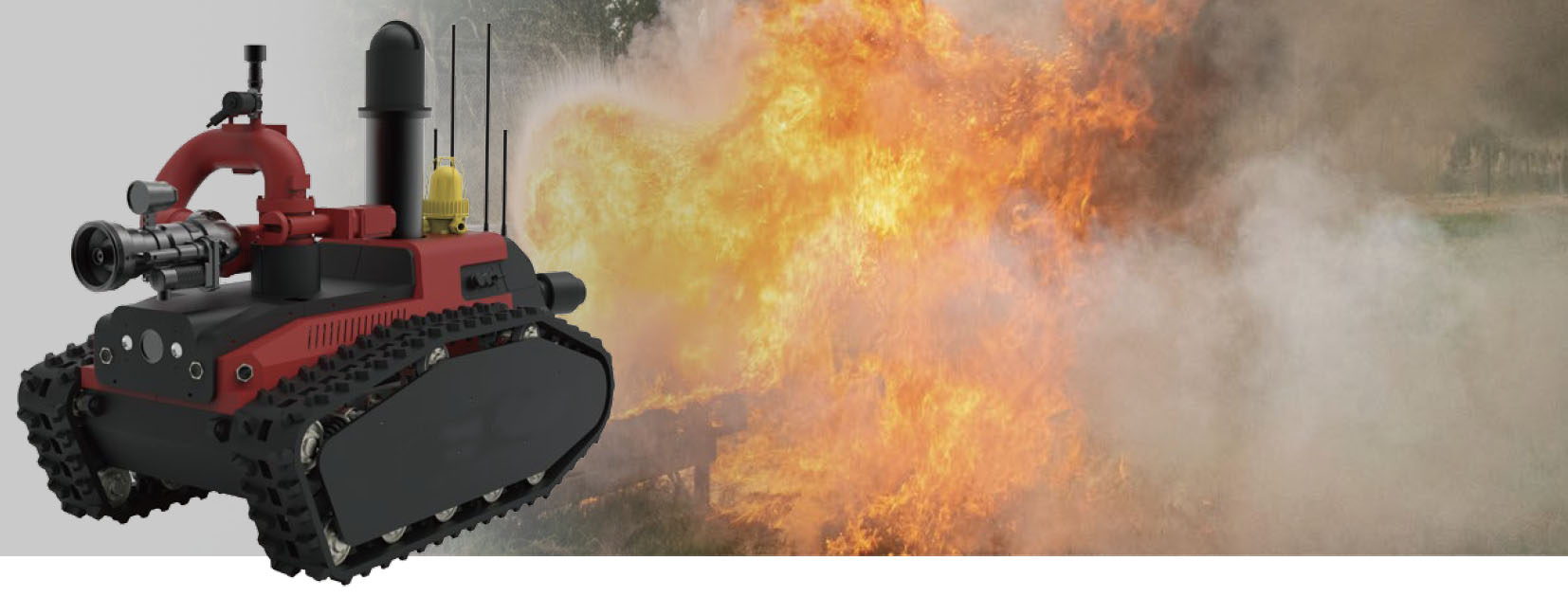 Robot de extinción de incendios