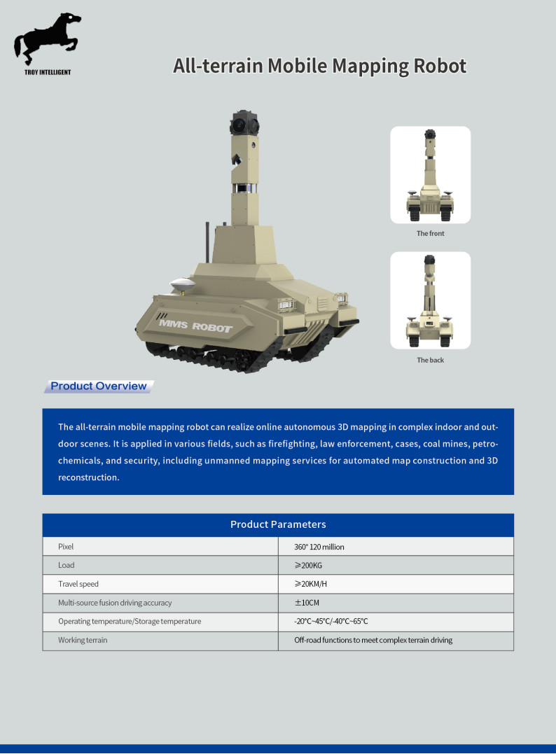 robot patrulla de seguridad