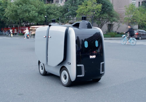 Medios británicos: China tendrá más robots de reparto en la carretera