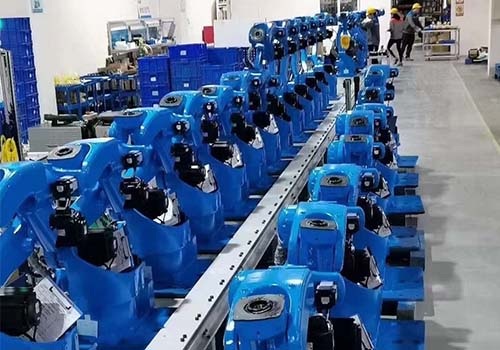 Fábrica de producción de robots industriales CRP en Chengdu
